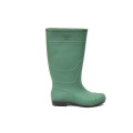 Botas de lluvia (superior verde / suela negra).